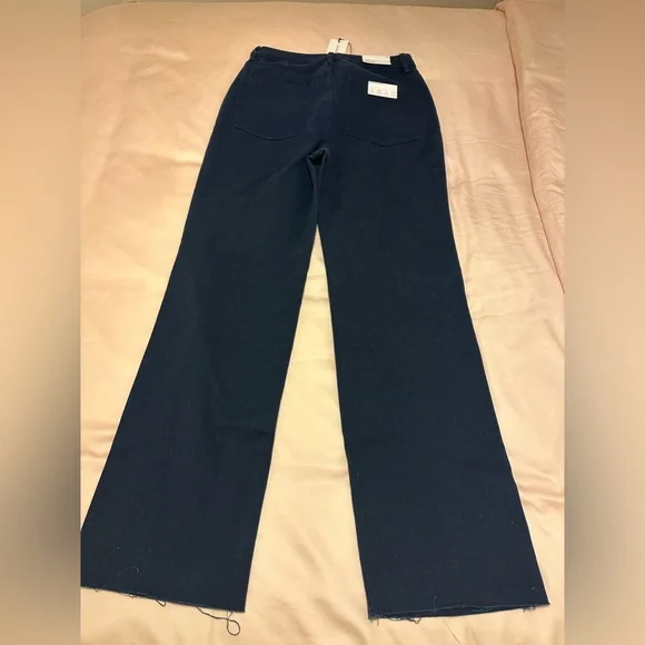 WeWoreWhat, High rise twill denim dad jeans. - Picture 9 of 11